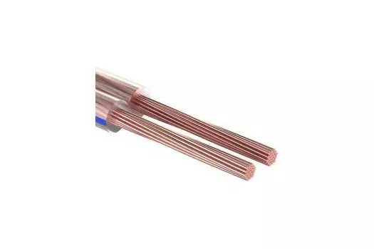 Кабель акустический Rexant BLUELINE, 2x1.5 мм, медь, 20 м, прозрачный/синий (01-6206-3-20)