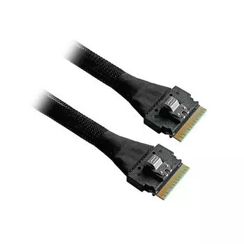 Кабель Amphenol, SFF-8654 (SlimLine SAS x8) - SFF-8654 (SlimLine SAS x8), 67 см (RSL74-7650)