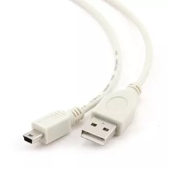 Кабель Bion USB2.0(Am)-mini USB 2.0 (Bm), 1.8м, белый (BXP-CC-USB2-AM5P-018)