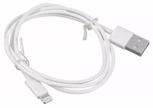 Кабель Buro Lightning 8-pin-USB, 80см, белый (BHP LIGHTNING 0.8)
