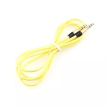 Кабель Cablexpert Jack 3.5(M)-Jack 3.5mm(M), блистер , 1м, желтый (CCAB-01-35MM-1MY)