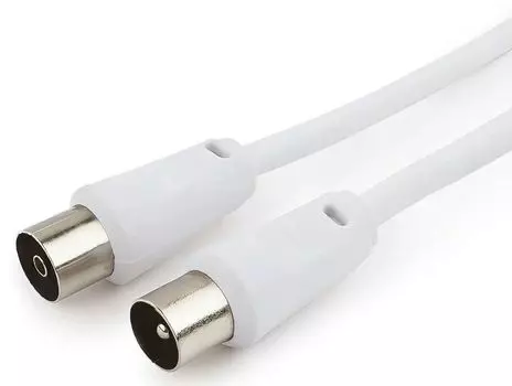 Кабель Coax(m)-Coax(f), 3 м, белый PREMIER CCV-515-W-3M (CCV-515-W-3M)