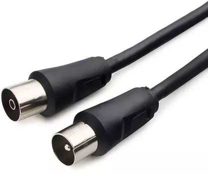 Кабель Coax(m)-Coax(f), 5 м, черный PREMIER CCV-515-5M (CCV-515-5M)