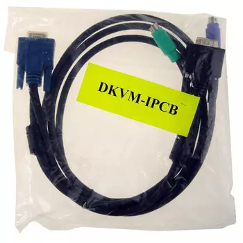 Кабель D-Link DKVM-IPCB 2xPS/2 - SPHD (Kit for DKVM-IP), 1.8m