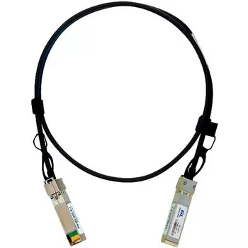 Кабель DAC Nikomax (Gigalink), SFP+-SFP+, 10 Гбит/с, 50см, черный (GL-CC-SFP-005)