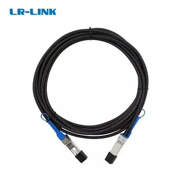 Кабель DAC LR-Link LRDAC-QSFP+-1SFP+-3M, QSFP+-SFP+, 40 Гбит/с, 3 м, черный (LRDAC-QSFP+-1SFP+-3M)