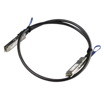 Кабель DAC Mikrotik, QSFP28-QSFP28, 100 Гбит/с, 1 м, черный (XQ+DA0001)