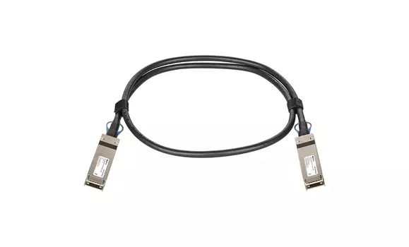 Кабель DAC Origo OFM-CB100Q28, QSFP28-QSFP28, 100 Гбит/с, 1 м, черный (OFM-CB100Q28/A1A)