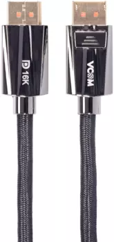 Кабель DisplayPort (19M)-DisplayPort (19M) v2.1 4K/8K/16K, 2 м, черный VCOM (CG655-2.0)