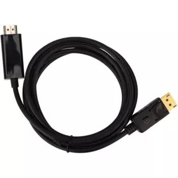 Кабель DisplayPort(19M)-HDMI(19M), 1.8 м, черный REXANT (17-6502)