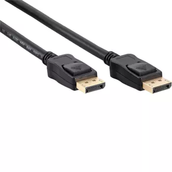 Кабель DisplayPort(20M)-DisplayPort(20M) v1.4 4K/8K, экранированный, 3 м, черный VCOM (CG632-3M)