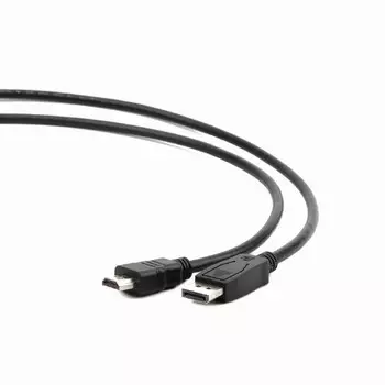 Кабель DisplayPort(20M)-HDMI(19M), 5 м, черный Cablexpert