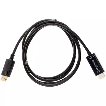 Кабель DisplayPort(20M)-HDMI(19M) v1.4 4K, экранированный, 1.8 м Telecom (TA811-1.8M)