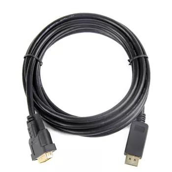Кабель DisplayPort(20M)-DVI(M), 1.8 м, черный Gembird (CC-DPM-DVIM-6)