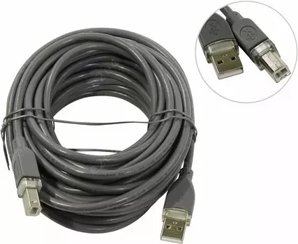 Кабель Hama H-45024 USB A(m)-B(m) 7.5m