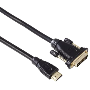 Кабель Hama HDMI-DVI-D позолоченные штекеры, 2m (H-34033)