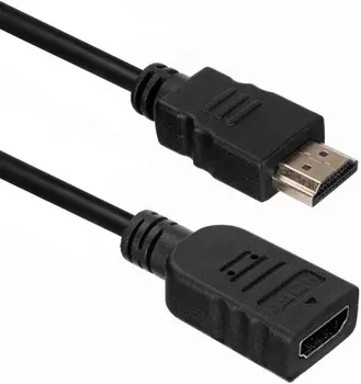 Кабель HDMI(19F)-HDMI(19M) 4K, экранированный, 3 м, черный ACD (ACD-DHHF1-30B)