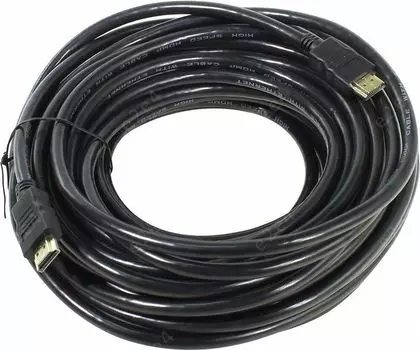 Кабель HDMI(19M)-HDMI(19M) v1.4, 15 м, черный Exegate