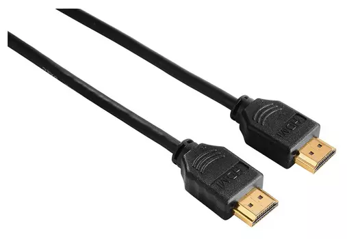 Кабель HDMI(19M)-HDMI(19M) 4K, экранированный, 1.5м, черный Hama (00205002)