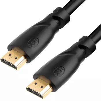 Кабель HDMI(19M)-HDMI(19M) v1.4 4K, экранированный, 12.5 м, черный Greenconnect GCR-54571 (GCR-54571)