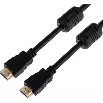 Кабель HDMI(19M)-HDMI(19M) v1.4 4K, ферритовый фильтр, 5м, черный Proconnect (17-6209-6 )