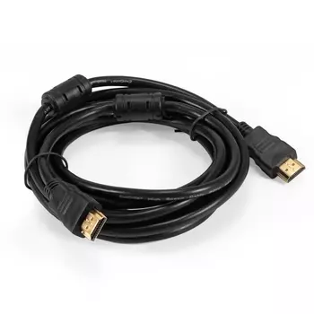 Кабель HDMI(19M)-HDMI(19M) v1.4b, ферритовый фильтр, 3 м, черный Exegate EX-CC-HDMI-3.0F (EX294690RUS)