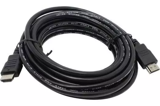 Кабель HDMI(19M)-HDMI(19M) v1.4b, 20 м, черный 5bites APC-005-200 (APC-005-200)