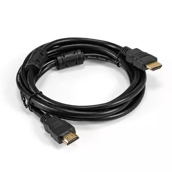 Кабель HDMI(19M)-HDMI(19M) v1.4b, ферритовый фильтр, 2 м, черный Exegate EX-CC-HDMI-2.0F (EX294689RUS)