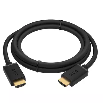 Кабель HDMI(19M)-HDMI(19M) v2.0 4K, экранированный, 2 м, черный GCR (GCR-HM411-2.0m)