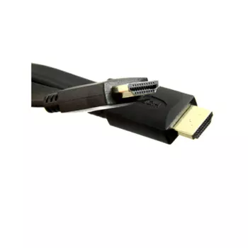 Кабель HDMI(19M)-HDMI(19M) v2.0 4K, плоский, 3 м, черный VCOM (CG522F-3M)