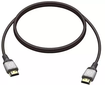 Кабель HDMI(19M)-HDMI(19M) v2.0 4K, экранированный, 1.5 м, черный DIGMA D-HDMI-V2.0-1.5M (D-HDMI-V2.0-1.5M)