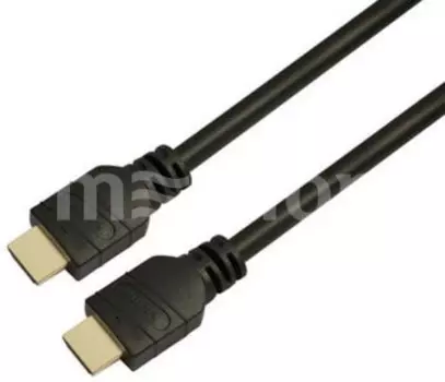 Кабель HDMI(19M)-HDMI(19M) v2.0, 1 м, черный LAZSO