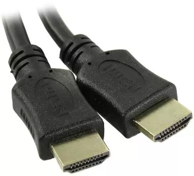 Кабель HDMI(19M)-HDMI(19M) v2.0 4K, экранированный, 7.5 м, черный Wize (C-HM-HM-7.5M)