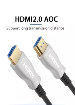 Кабель HDMI(19M)-HDMI(19M) v2.0 4K, экранированный, 30 м, черный Telecom (TCG2020-30M)