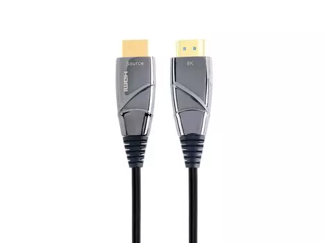 Кабель HDMI(19M)-HDMI(19M) v2.1 4K, 8K, экранированный, 10 м, черный VCOM (D3743-10M)
