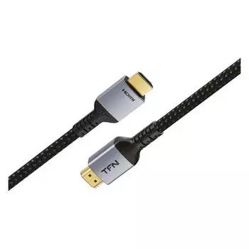 Кабель HDMI(19M)-HDMI(19M) v2.1 4K/8K, 1 м, черный TFN (TFN-H-ULT8K-1MBK)