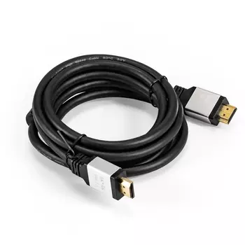Кабель HDMI(19M)-HDMI(19M) v2.1 4K, 8K, ферритовый фильтр, 2 м, черный Exegate EX-CC-HDMI8K-2.0F (EX294703RUS)