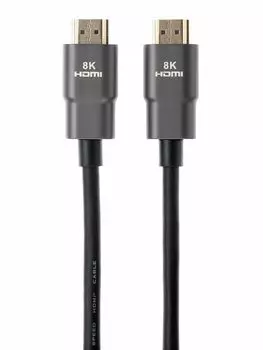 Кабель HDMI(19M)-HDMI(19M) v2.1 4K, 8K, экранированный, 2 м, черный AOpen (ACG863-2M)