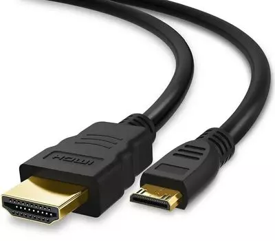Кабель HDMI(19M)-Mini HDMI(19M), экранированный, 2 м, черный PREMIER (5-845 2.0)