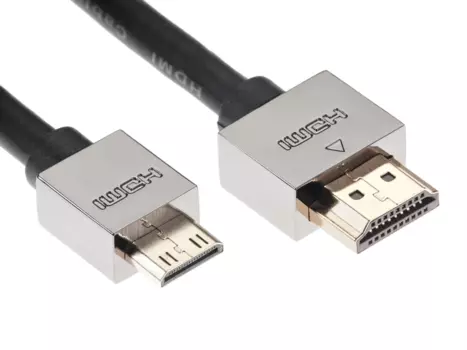 Кабель HDMI(19M)-Mini HDMI(19M) v2.0, 1.5м, черный VCOM (CG506AC-1.5M)