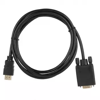 Кабель HDMI(19M)-VGA(15M) v1.4, экранированный, 3 м, черный ACD (ACD-DHVM1-30B)