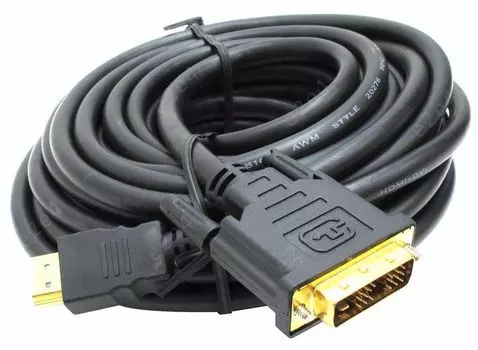Кабель HDMI-DVI, 10m