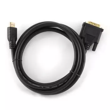Кабель HDMI(19M)-DVI(19M) Single Link, 1.8 м, черный Cablexpert (CC-HDMI-DVI-6)
