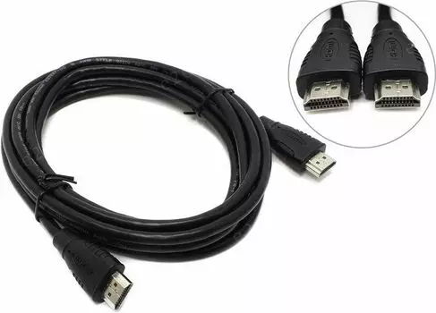 Кабель HDMI(19M)-HDMI(19M) v1.4, 3 м, черный Defender (87457)