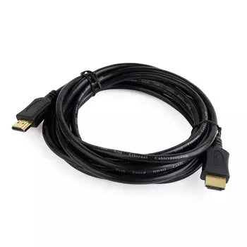 Кабель HDMI(19M)-HDMI(19M) v1.4, 3 м, черный Cablexpert (CC-HDMI4L-10)
