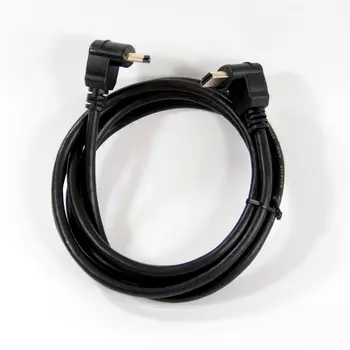 Кабель HDMI-HDMI v1.4 угловой Krauler, 7.5m (KR-HDMI1.4/90-7.5)