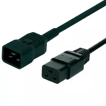 Кабель IEC 320 C19-IEC 320 C20, 2 м, черный HP (AF574A)