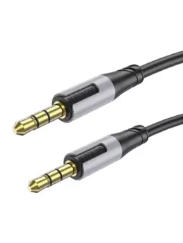 Кабель Jack 3.5mm(M)-Jack 3.5mm(M), экранированный, 1 м, черный Borofone Creator BL19