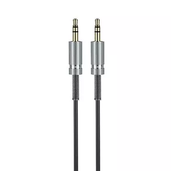 Кабель Jack 3.5mm(M)-Jack 3.5mm(M), 1 м, черный HOCO UPA31