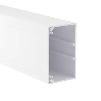 Кабель-канал 100x60 мм, профиль + крышка, белый, 2 метра, DKC In-liner Classic TA-GN (01786_2м)